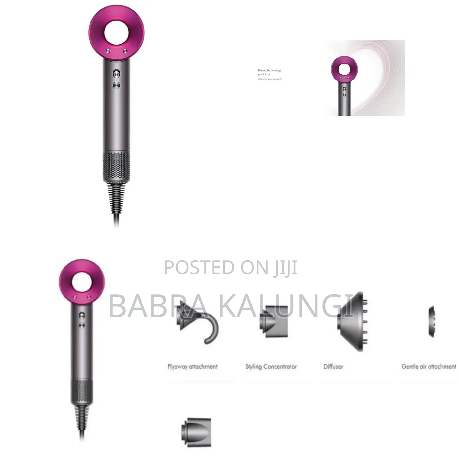 Cordless Hair Dryer 110000rpm High-Speed