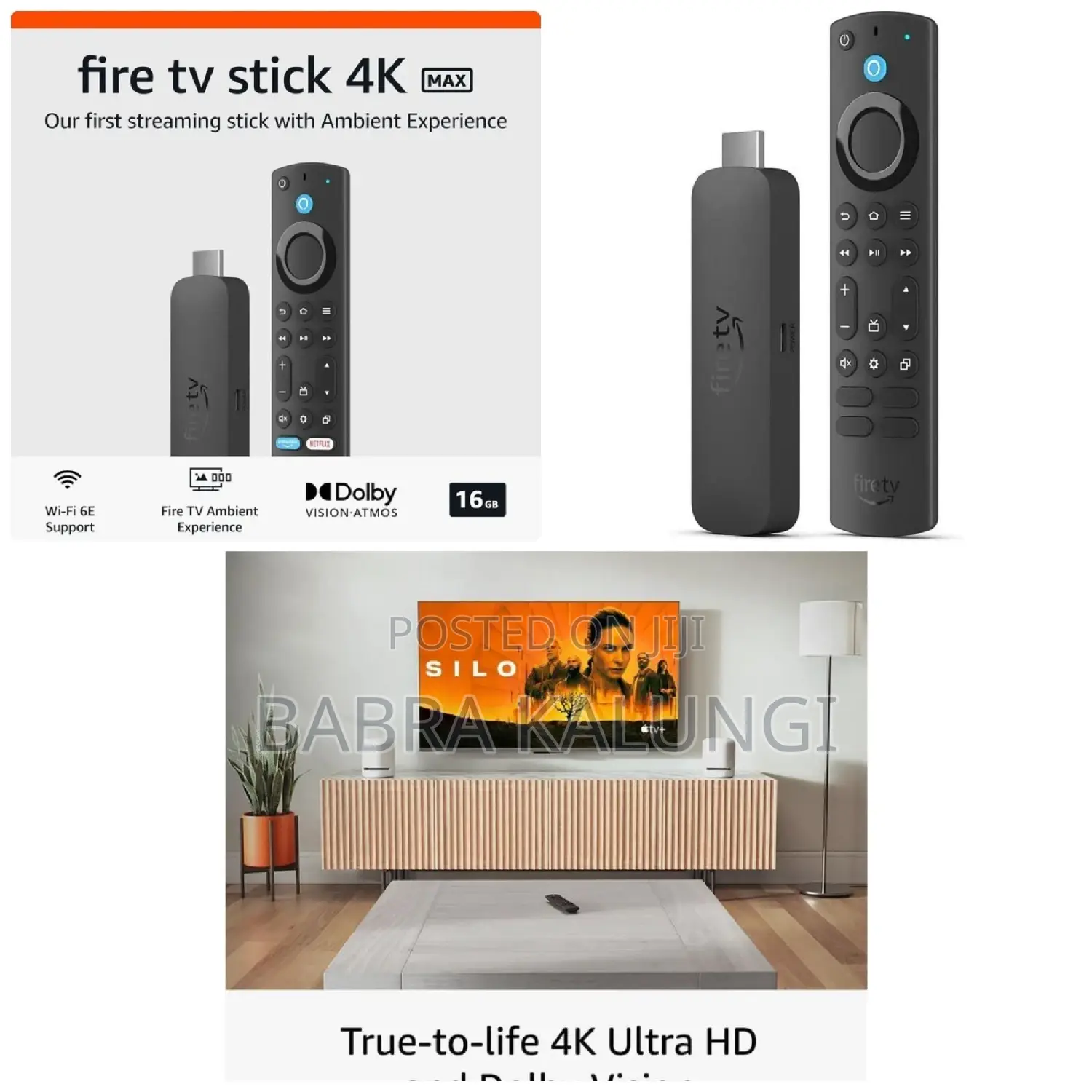 Amazon Fire TV Stick Max 2nd Gen Streaming Device