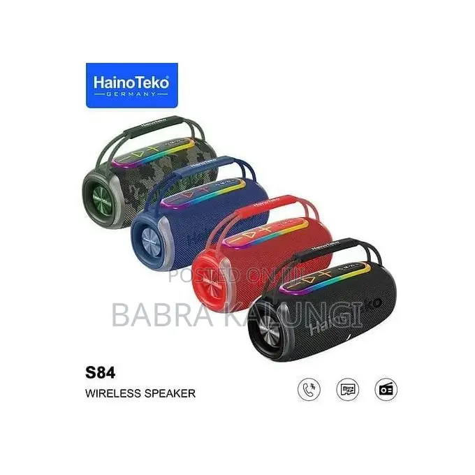 HAINOTEKO S84 Portable Bluetooth Wireless Speaker
