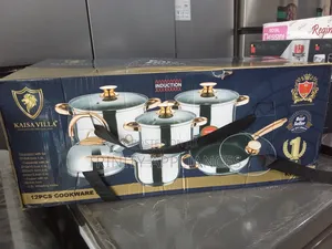 Kaisa Villa Premium Quality Original 12 Pieces Cookware Set