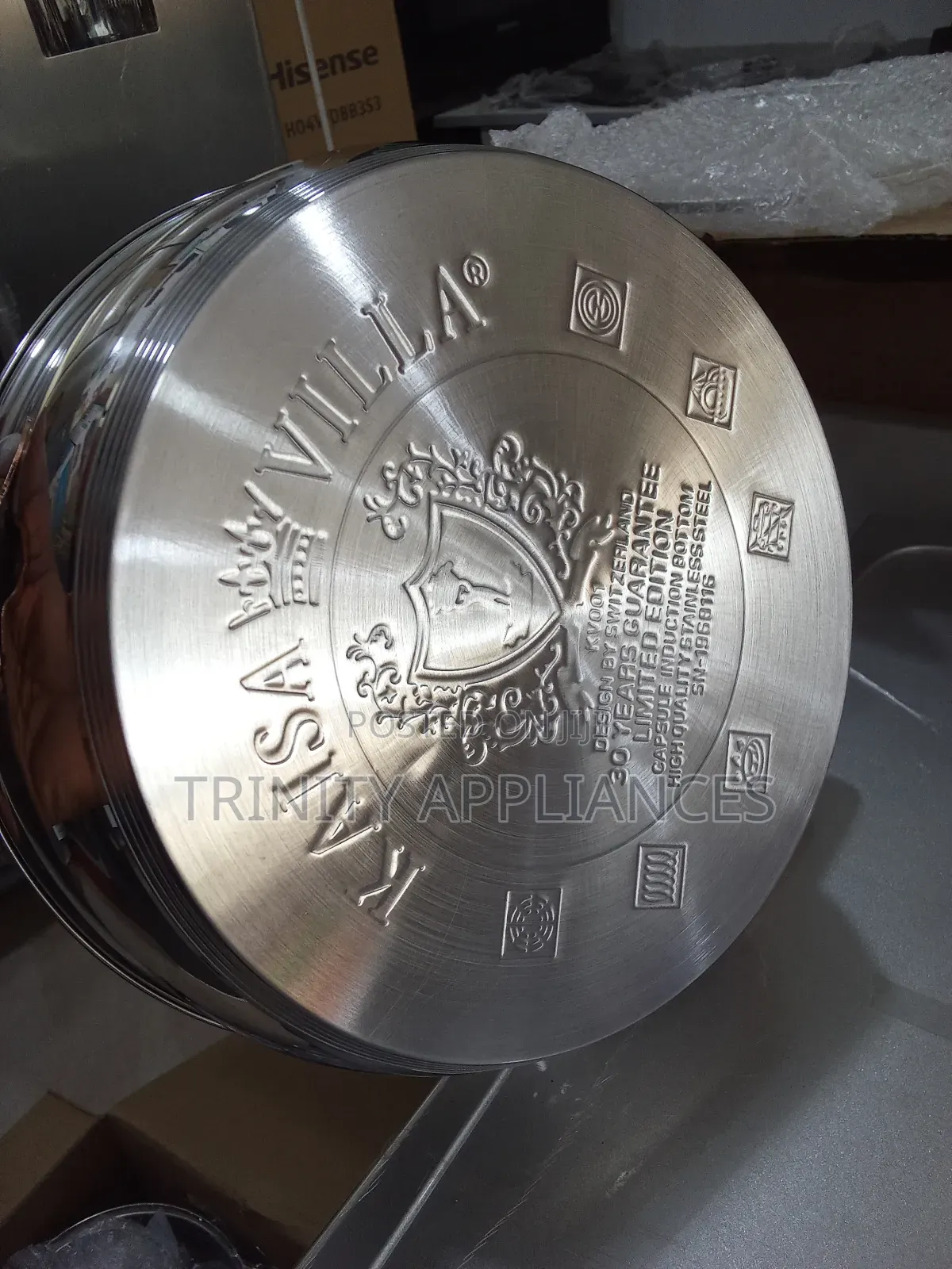Kaisa Villa Premium Quality Original 12 Pieces Cookware Set
