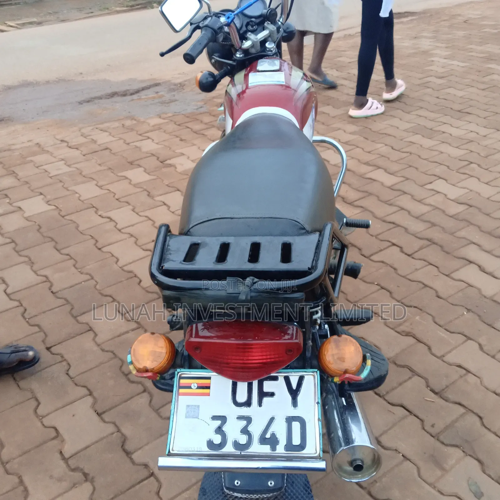 Bajaj Boxer 2024 Red