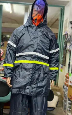 Waterproof Safety Padded Raincoat-heavy Duty