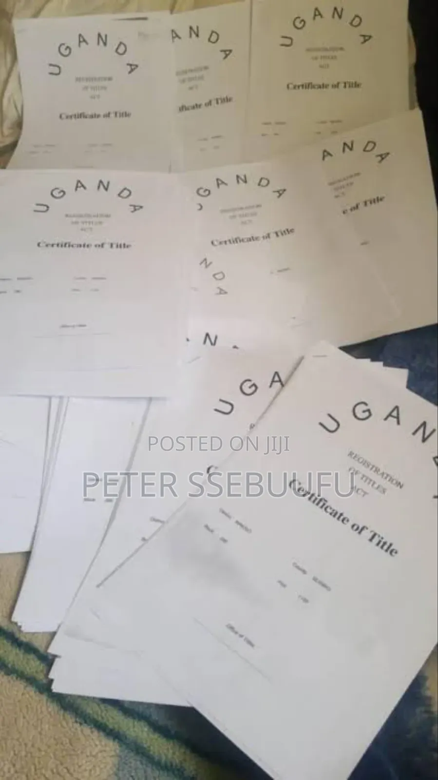 Plots for Sale With Titles Near Kampala, Wakiso, Entebbe,