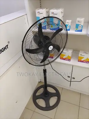 Stand Fan Black