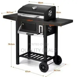 Stainless Steel Outdoor Smokeless Charcoal BBQ Grill