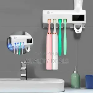 Toothbrush Sterilizer / Toothpaste Dispenser