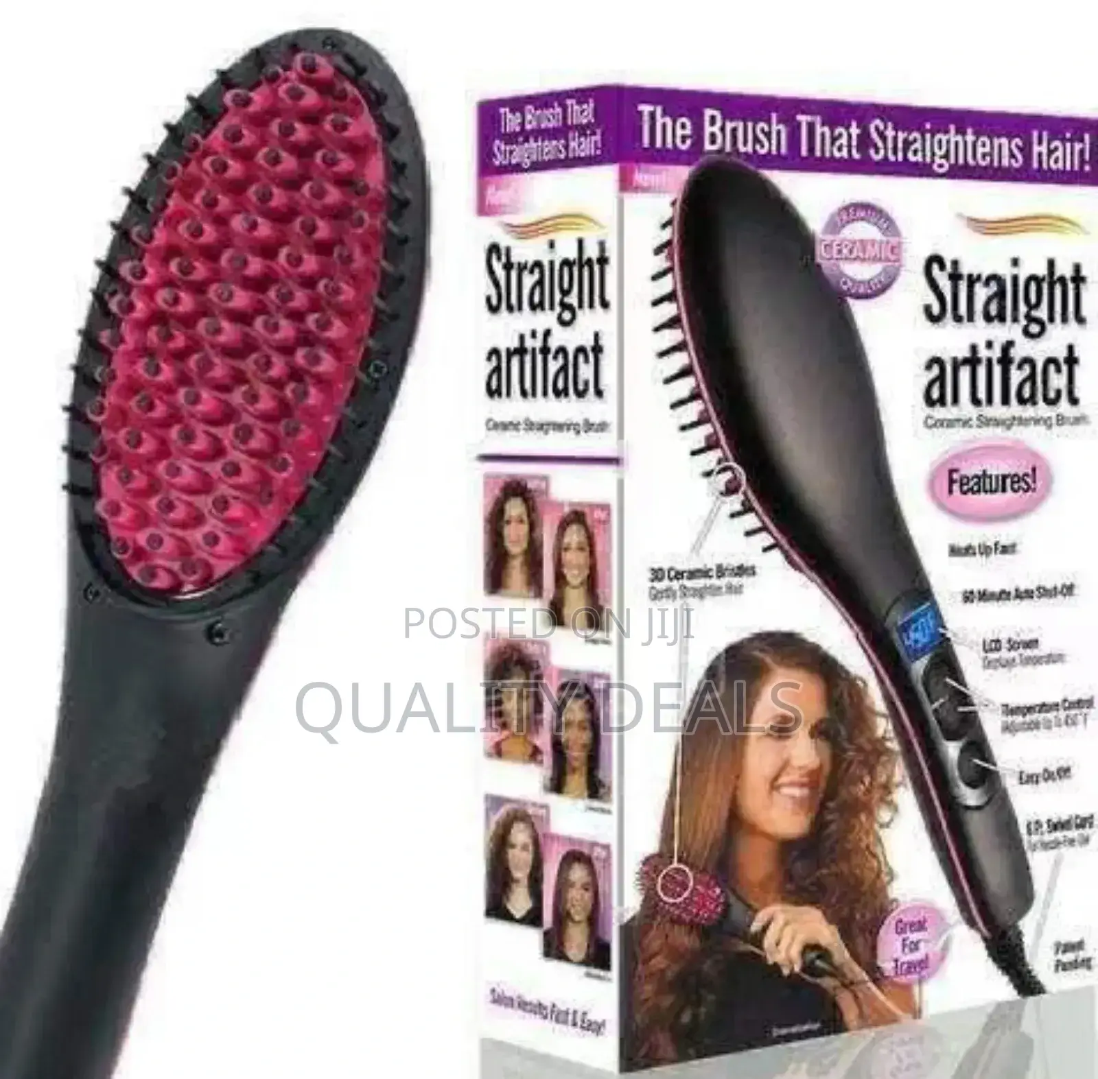 Simply Straight Hair Straightener Brush