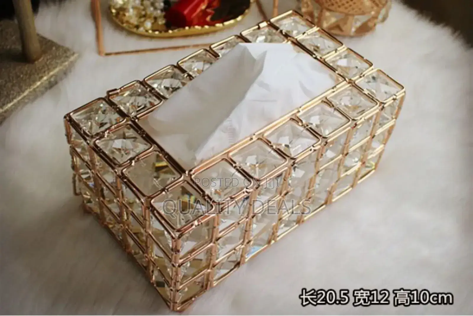 Crystal Tissue Box