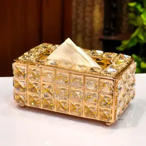 Crystal Tissue Holder Box