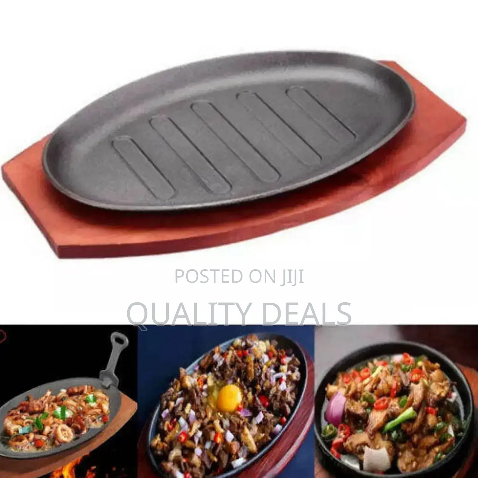 Sizzling Plates - Black