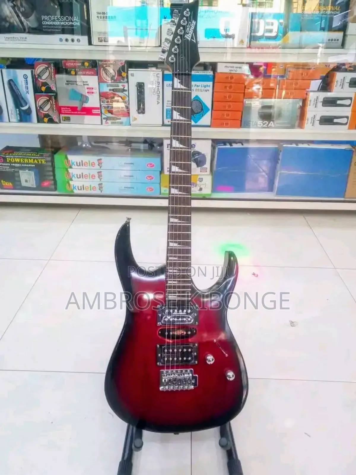 New IBANEZ 24frets Electric Solo Guitar With FREE Jack Cable