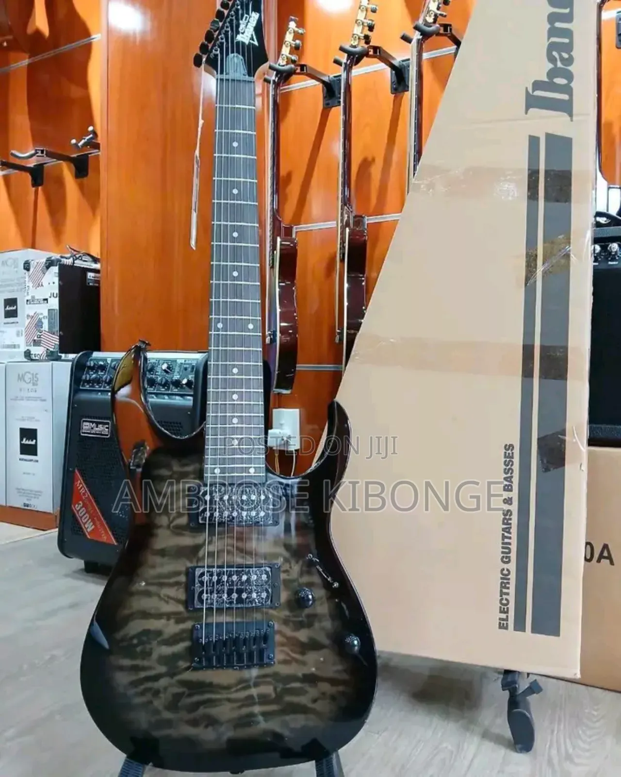 New IBANEZ 24frets Electric Solo Guitar With FREE Jack Cable