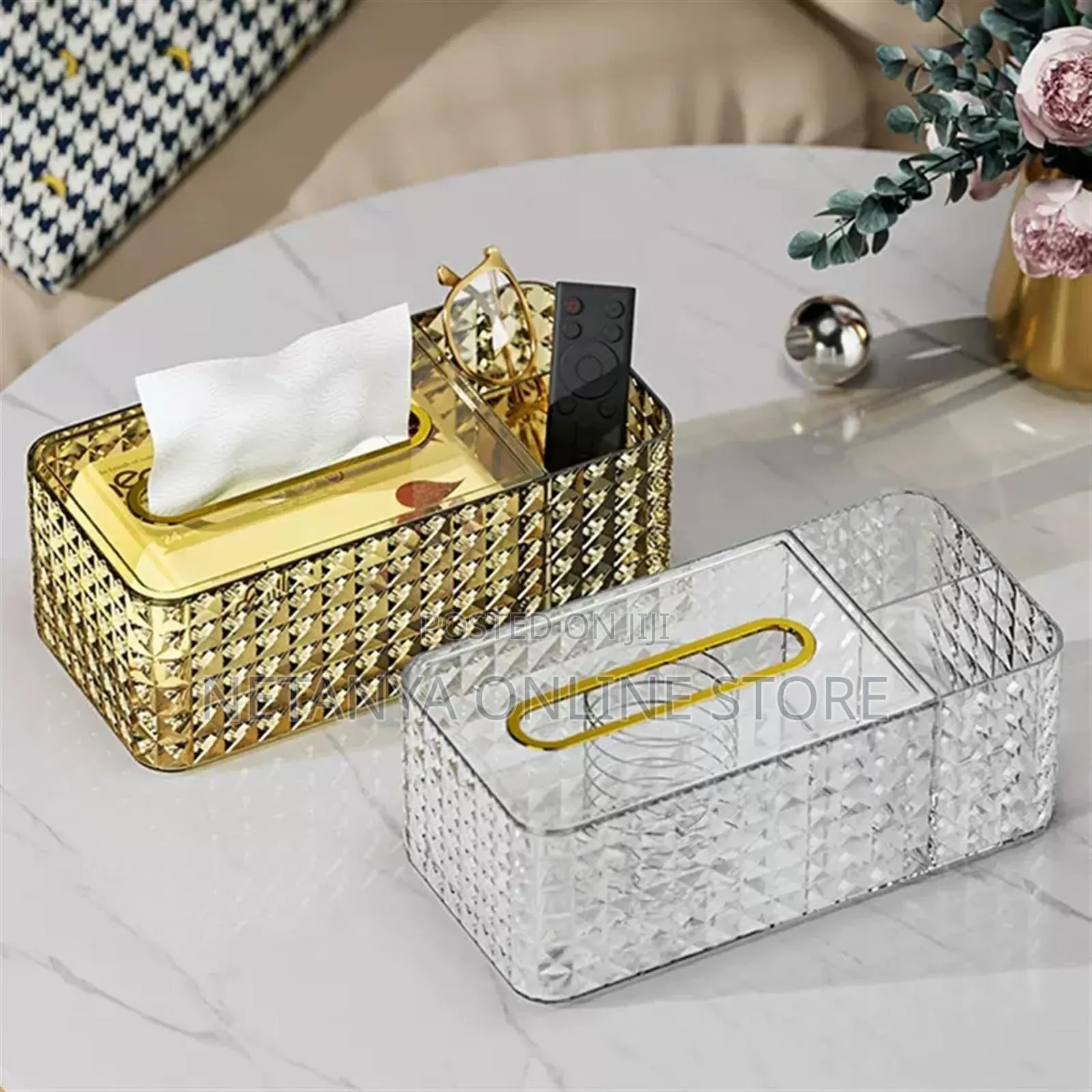 Multifunctional Tissue Box