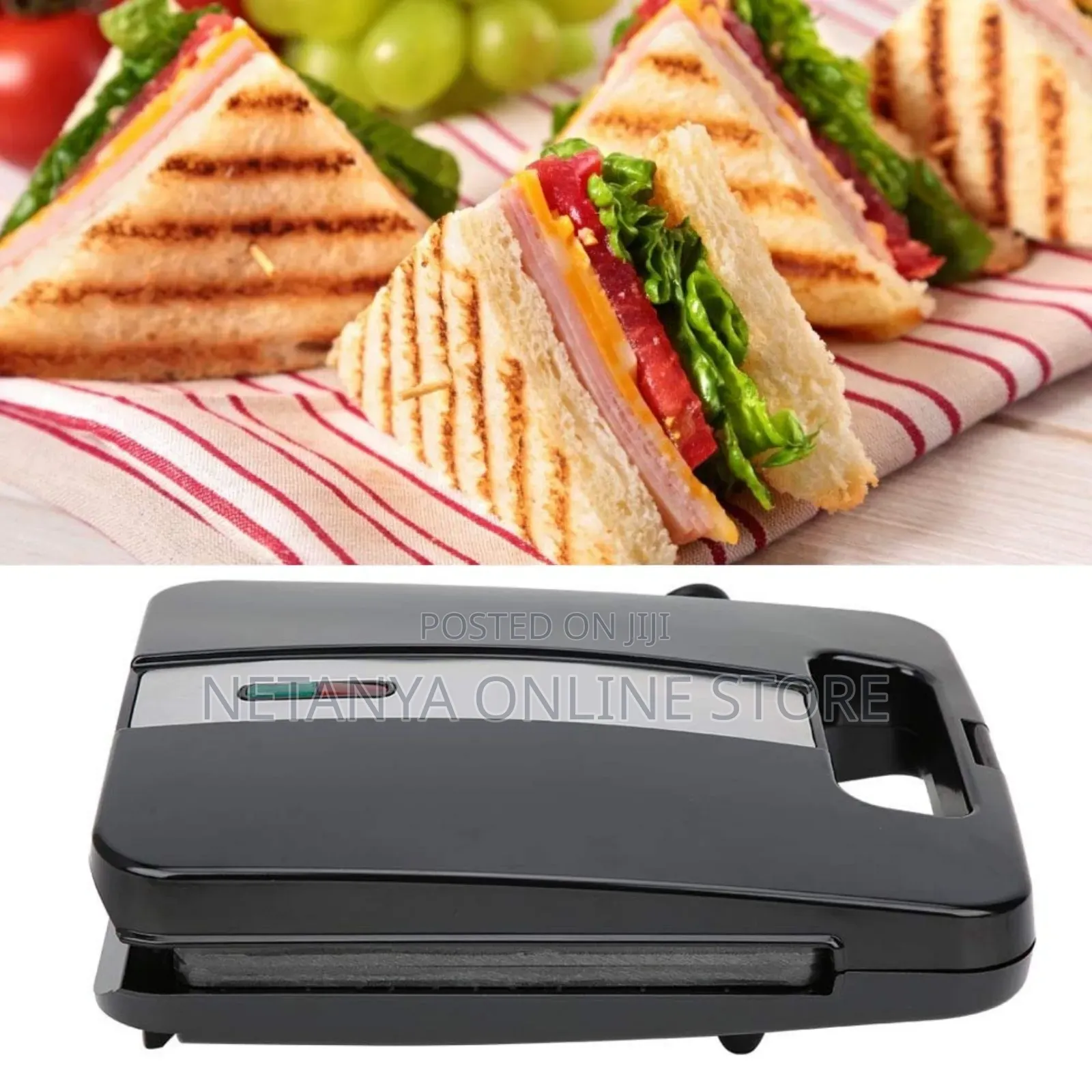 4 Slices Sandwich Toaster Maker