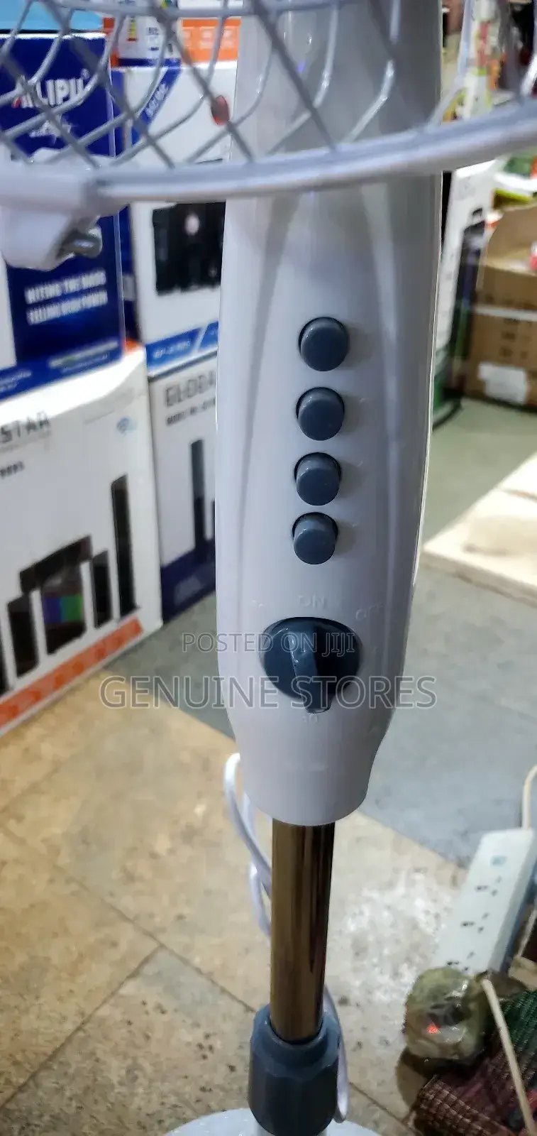 Mewe Stand Fan/ White