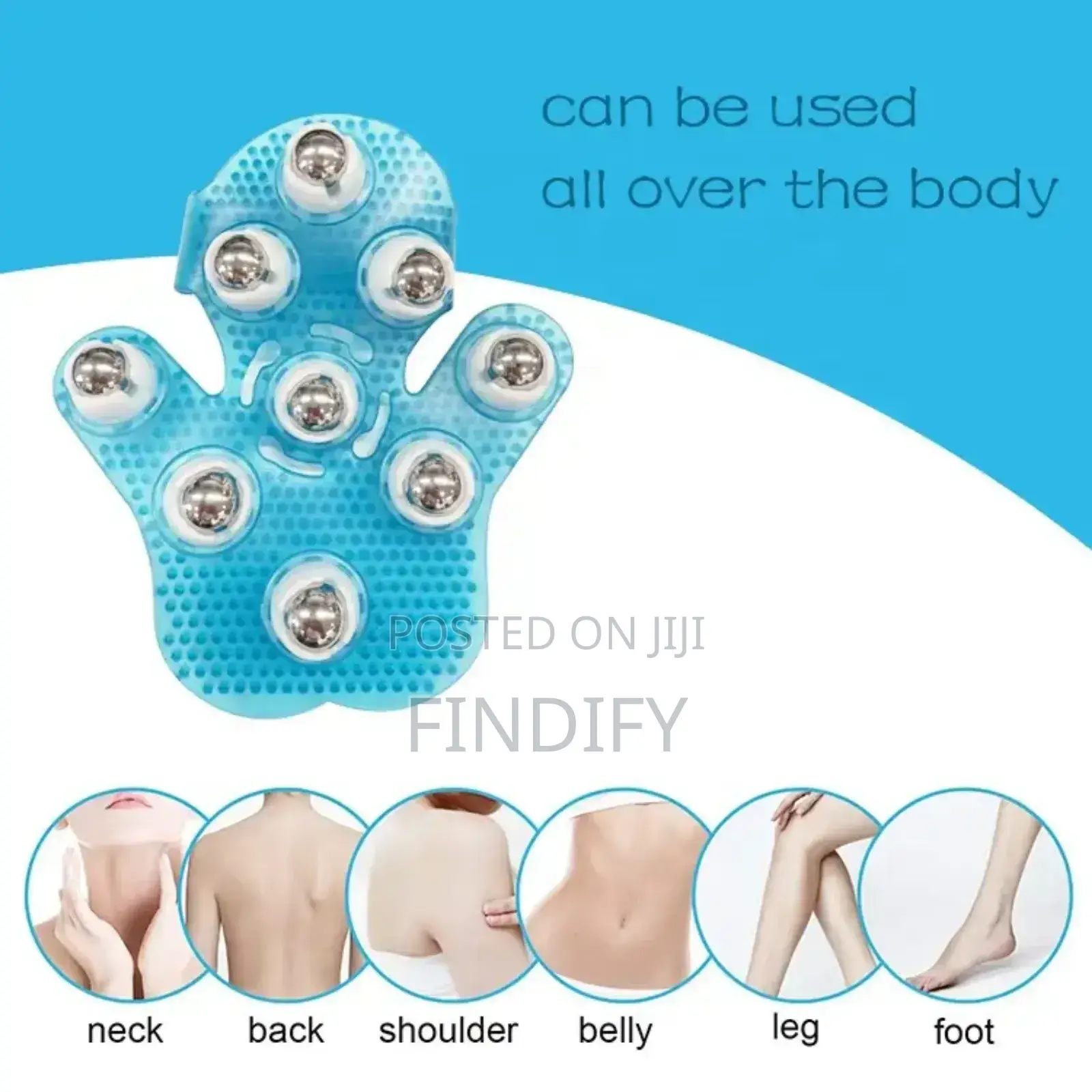 Handheld Massage Roller Muscle, Palm Shaped Massage Glove