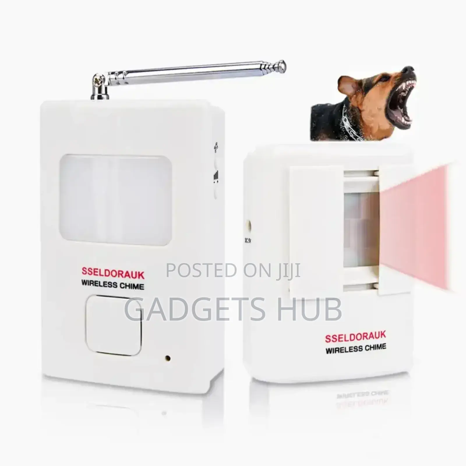 ABS Plastic Smart Dog Barking
Sounds Security Dog Doorbells