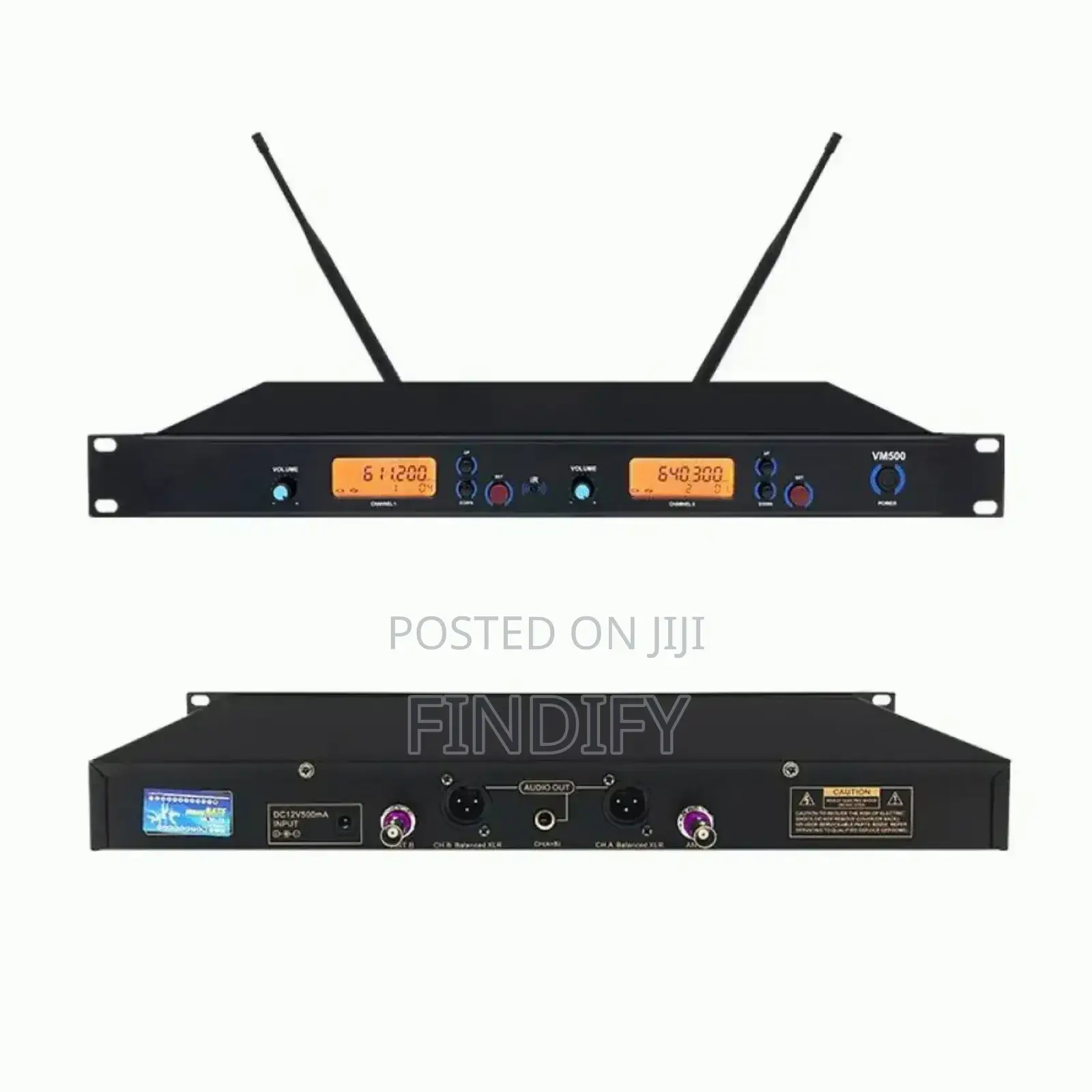 2 Channel JBL Handheld Long
Range Two Wireless Microphone