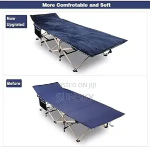 Photo - Foldable Travel Bed With Side Bag