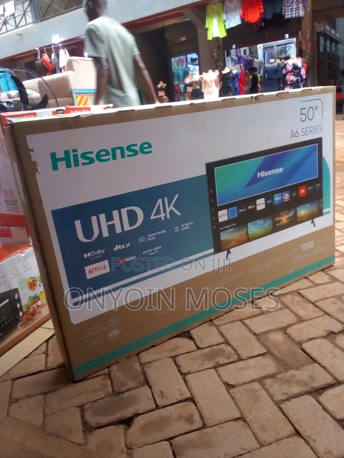 50 Inches Hisense Uhd Smart Frameless Tv