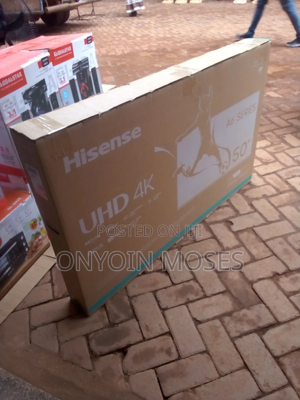 50inches New Hisense Smart Frameless Uhd With Free to Air