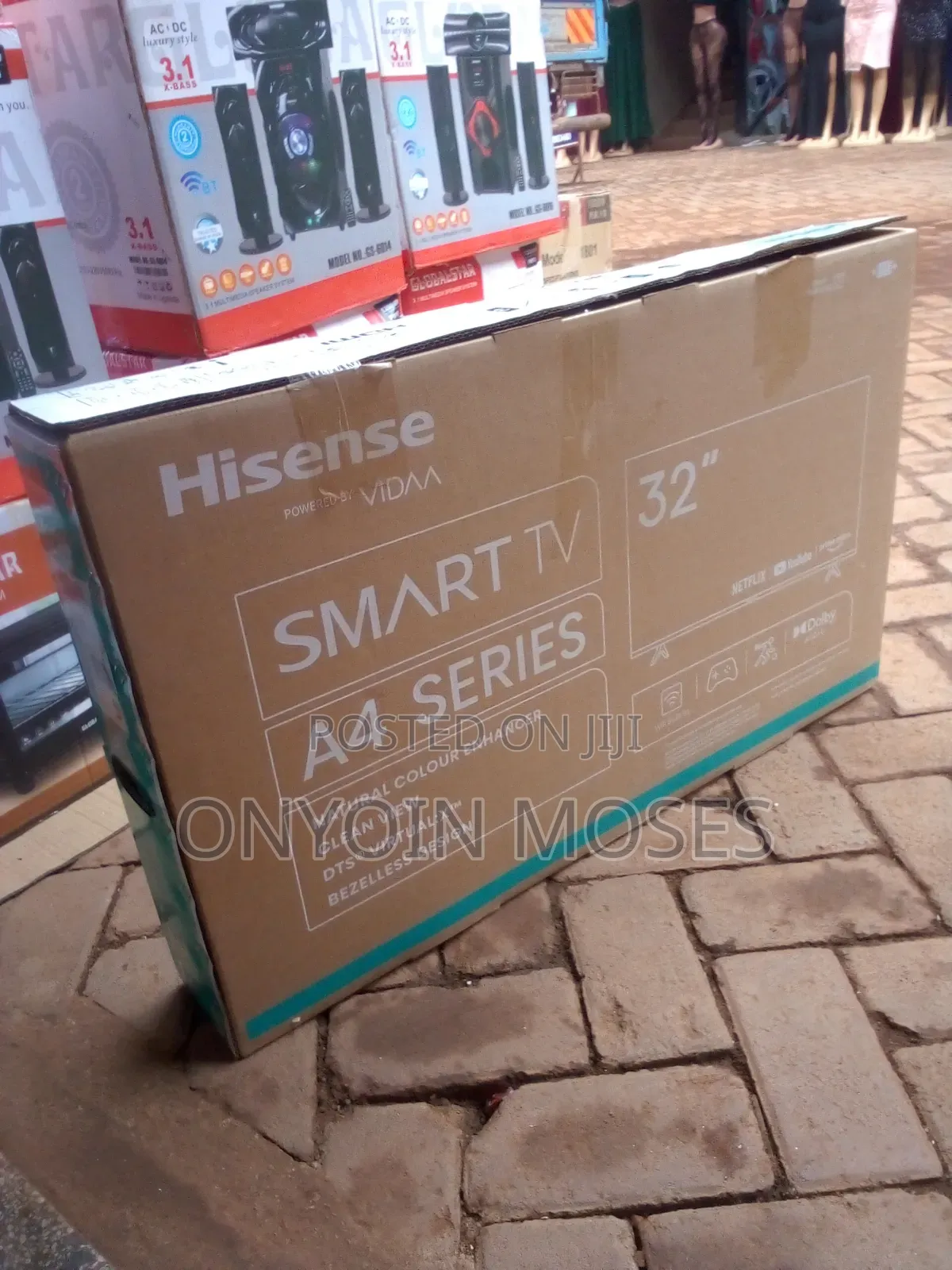 32 Inches Hisense Smart Frameless Tv With Inbuilt Decoder