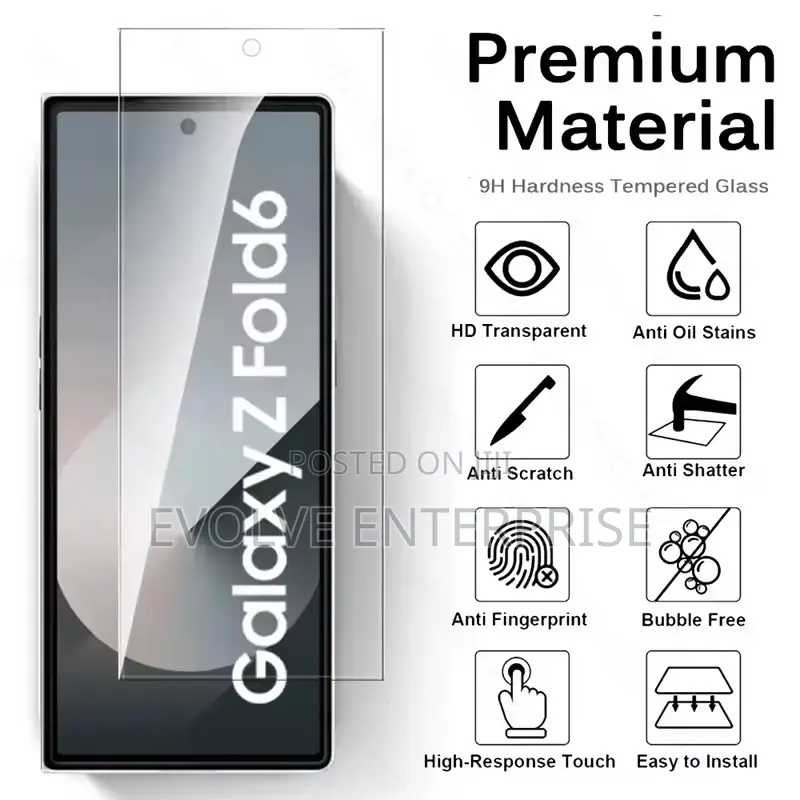 2in1 Zfold6 Case Tempered Glass