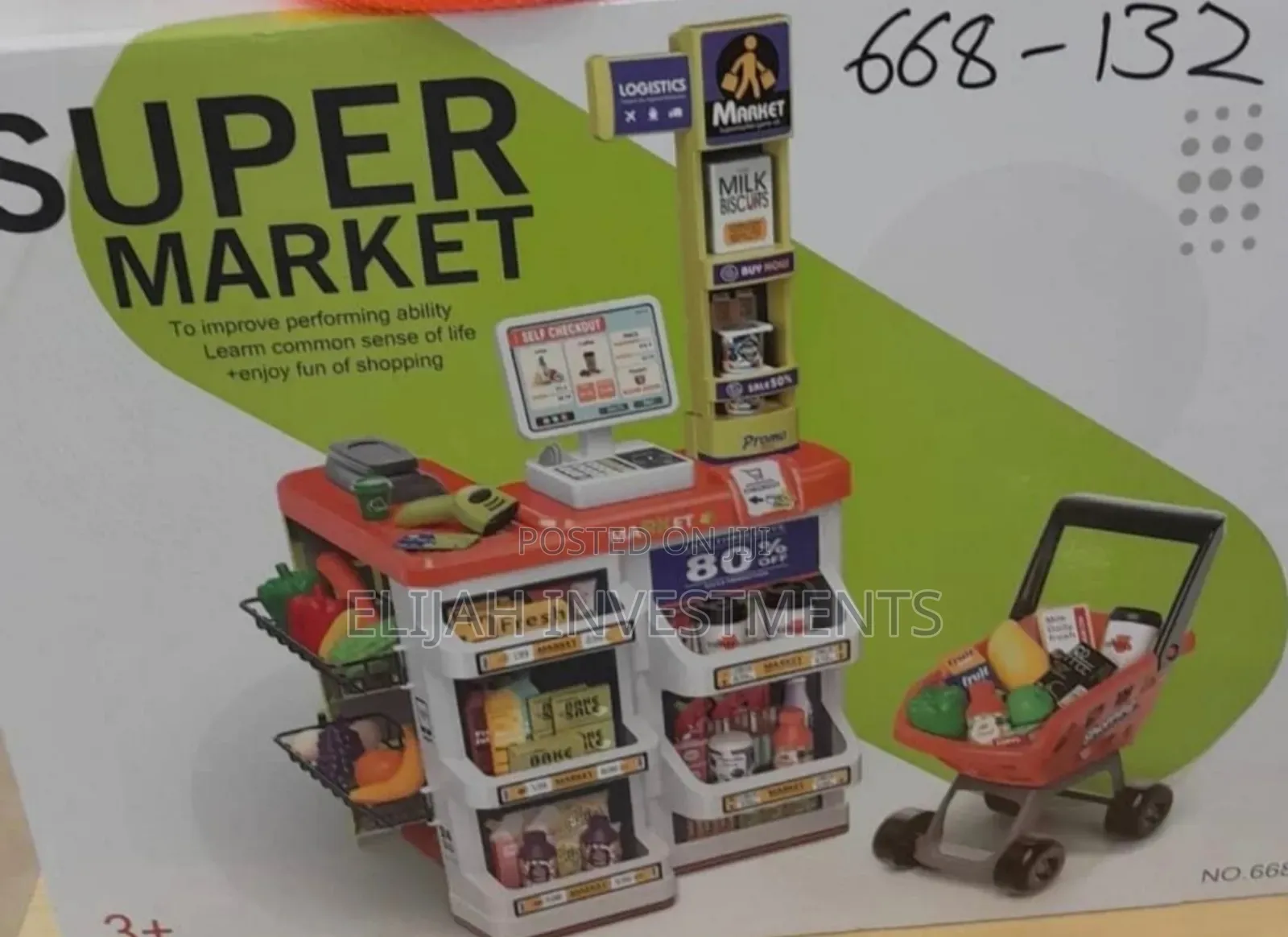 Brand New 60 PCS Kids Supermarket