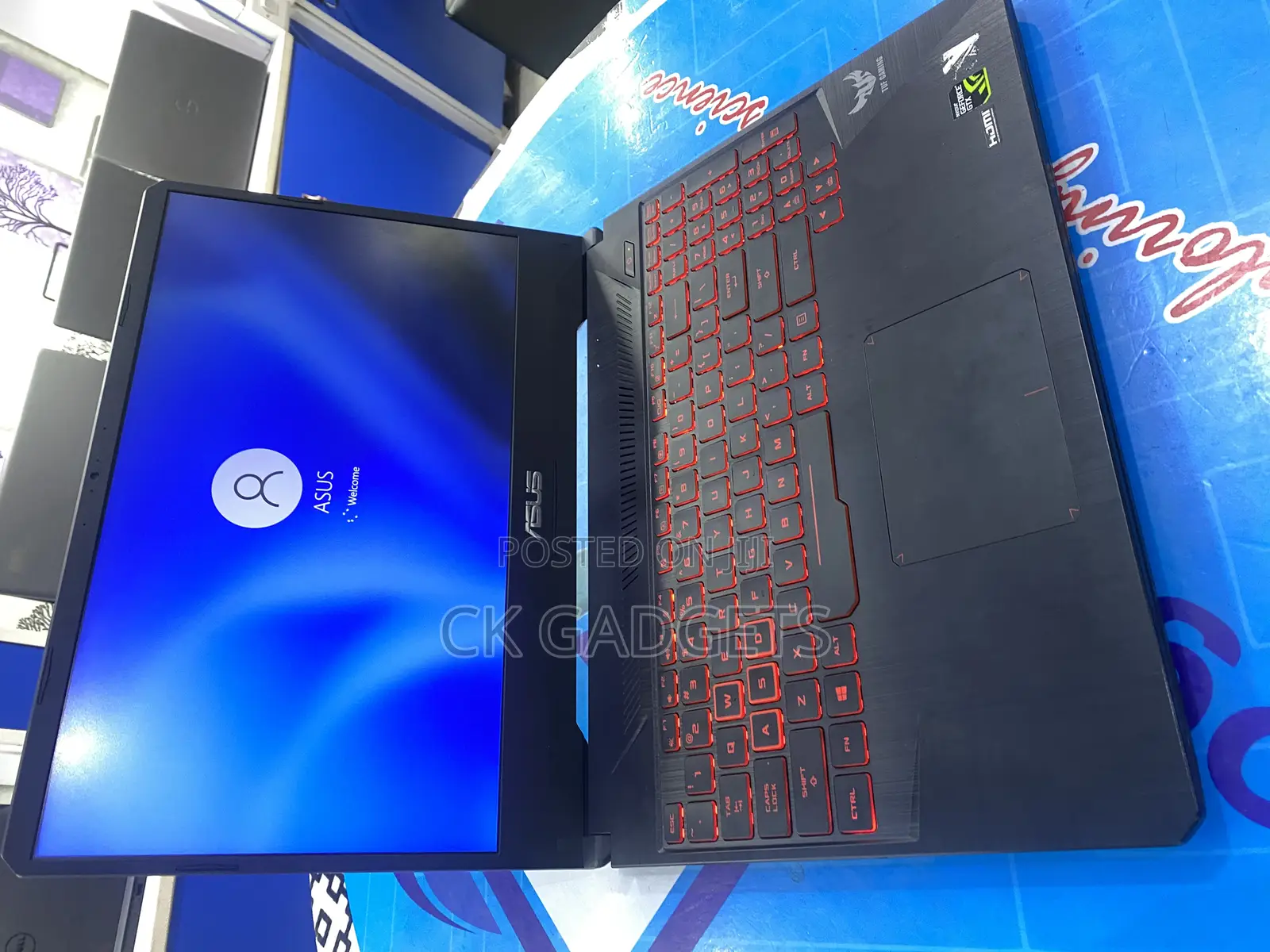 New Laptop Asus TUF Gaming A15 16GB Intel Core I7 SSD 512GB