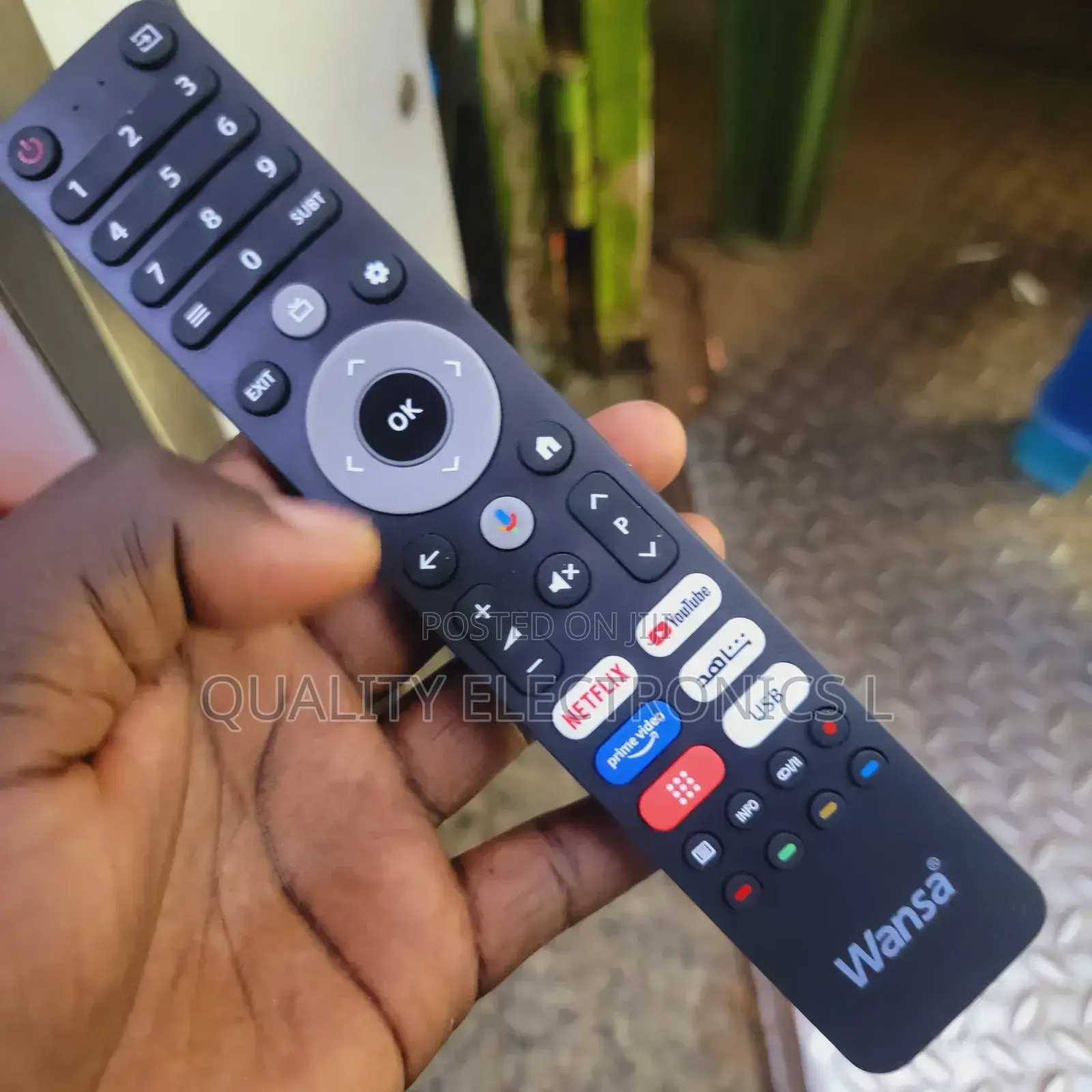 Wansa Smart Android Tv Remote Control