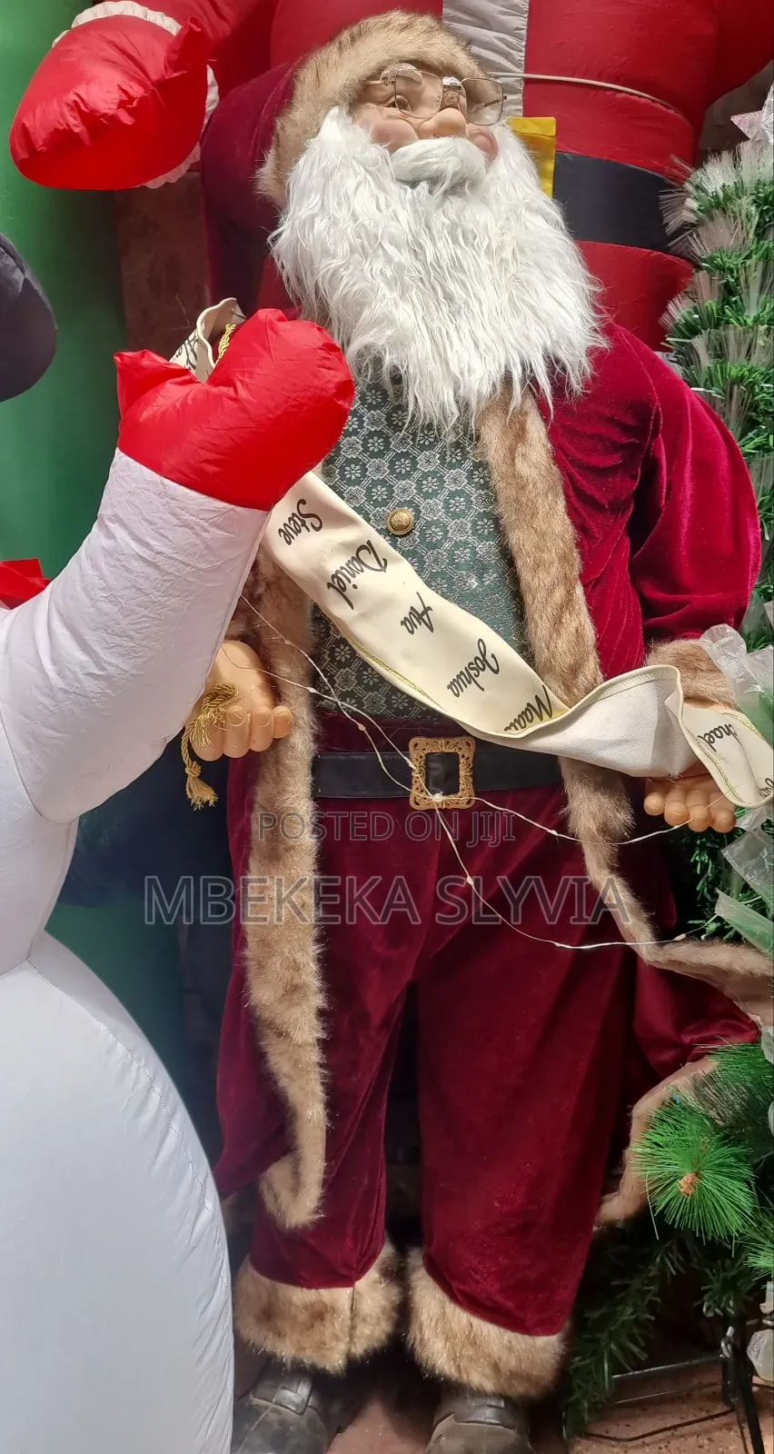 Father Christmas,Christmas Catoon Santa Clothing