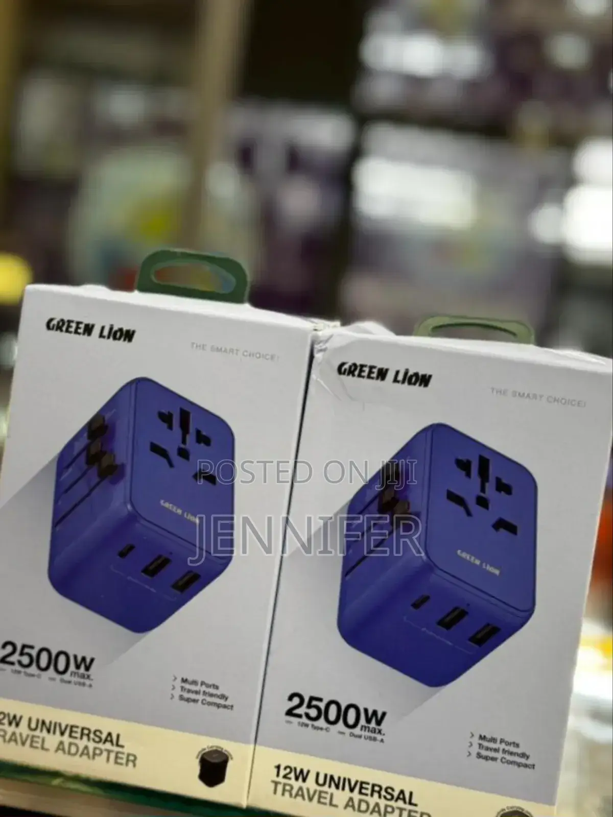 Green Lion 12w Universal Travel Adapter