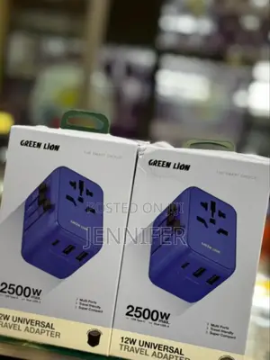 Green Lion 12w Universal Travel Adapter