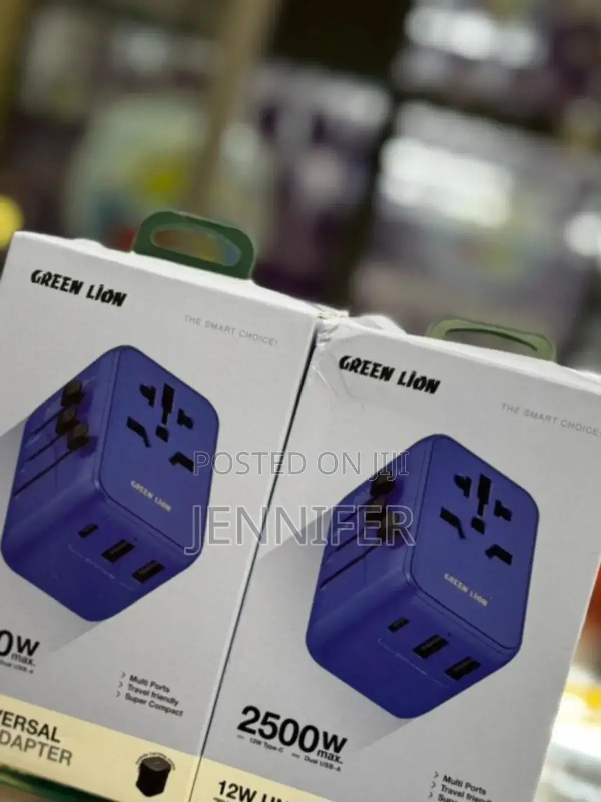 Green Lion 12w Universal Travel Adapter