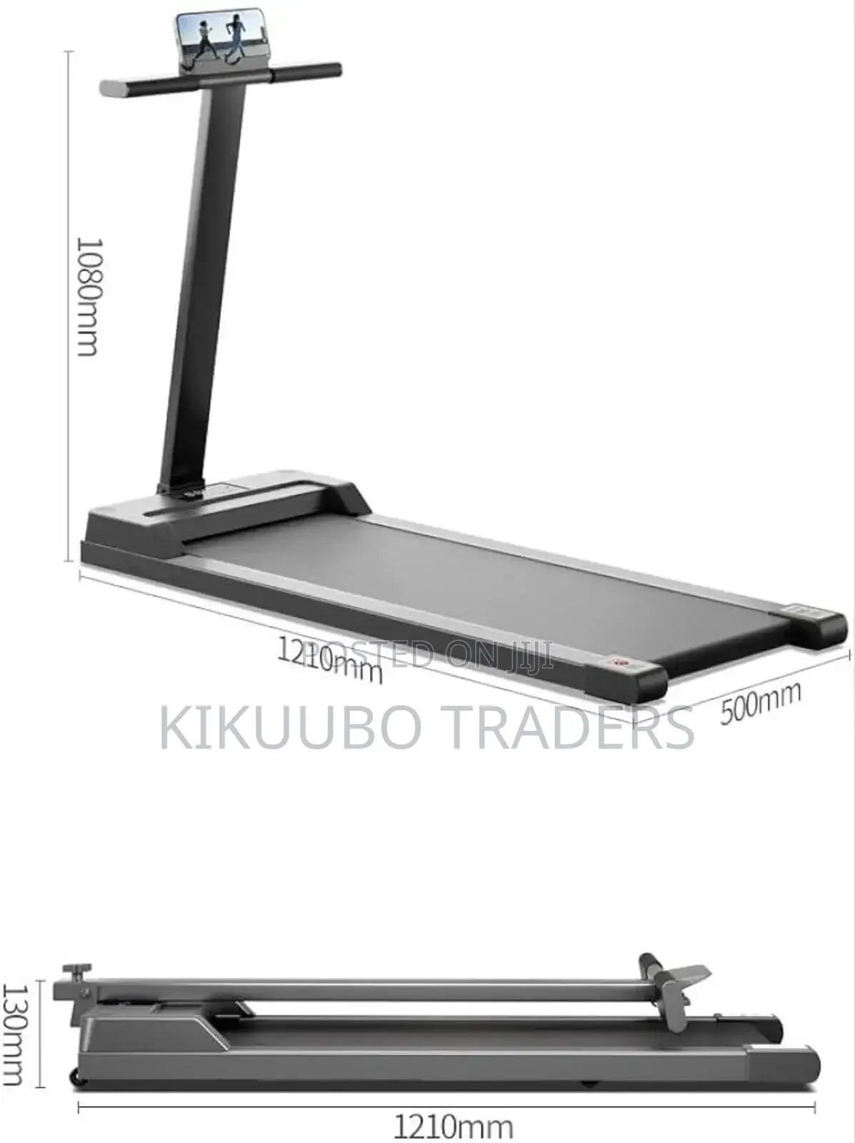Electric Fitness Foldable Treadmill With Bluetooth