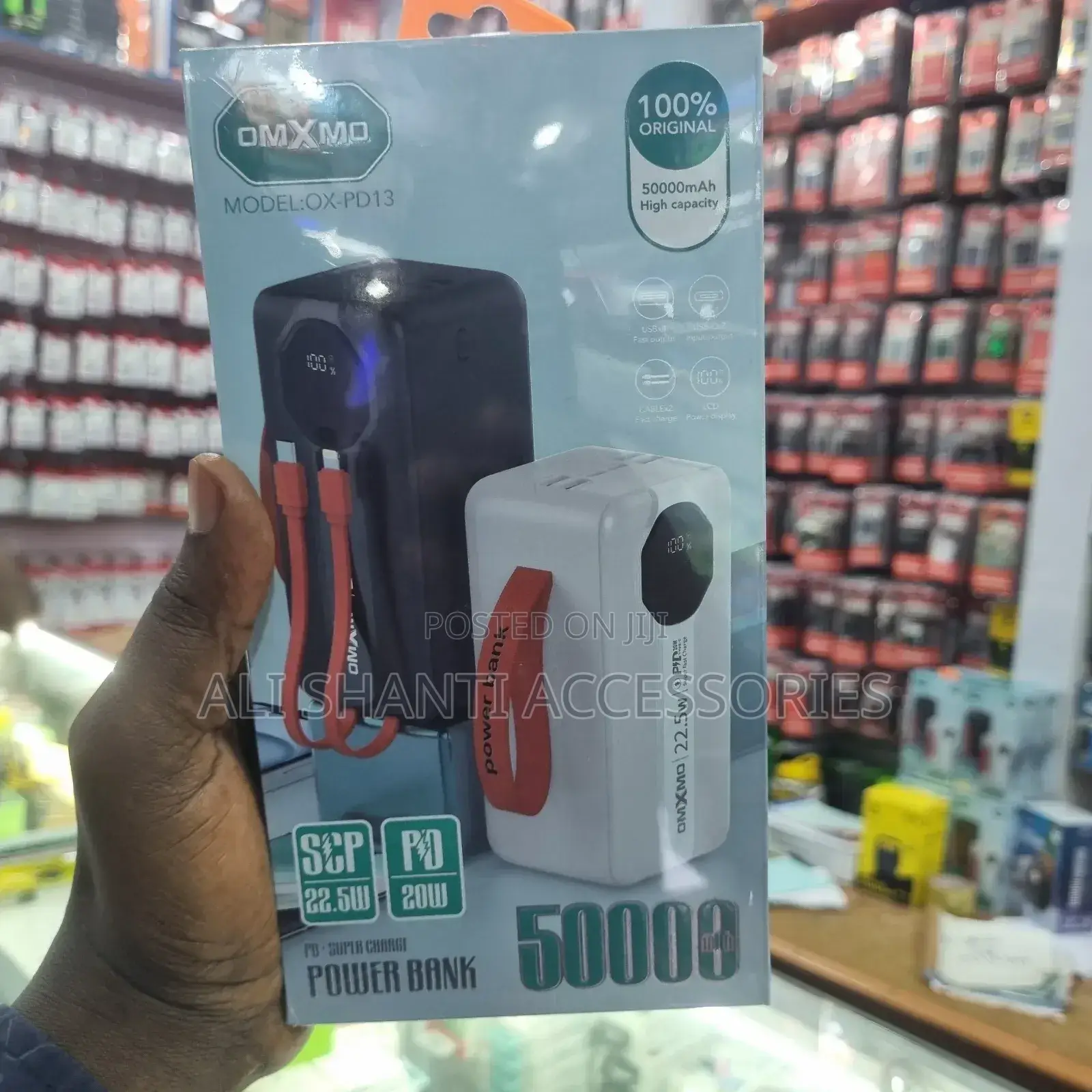 Power Bank 50000mah Omxmo/ Heavy-Duty 50000mah Power Bank
