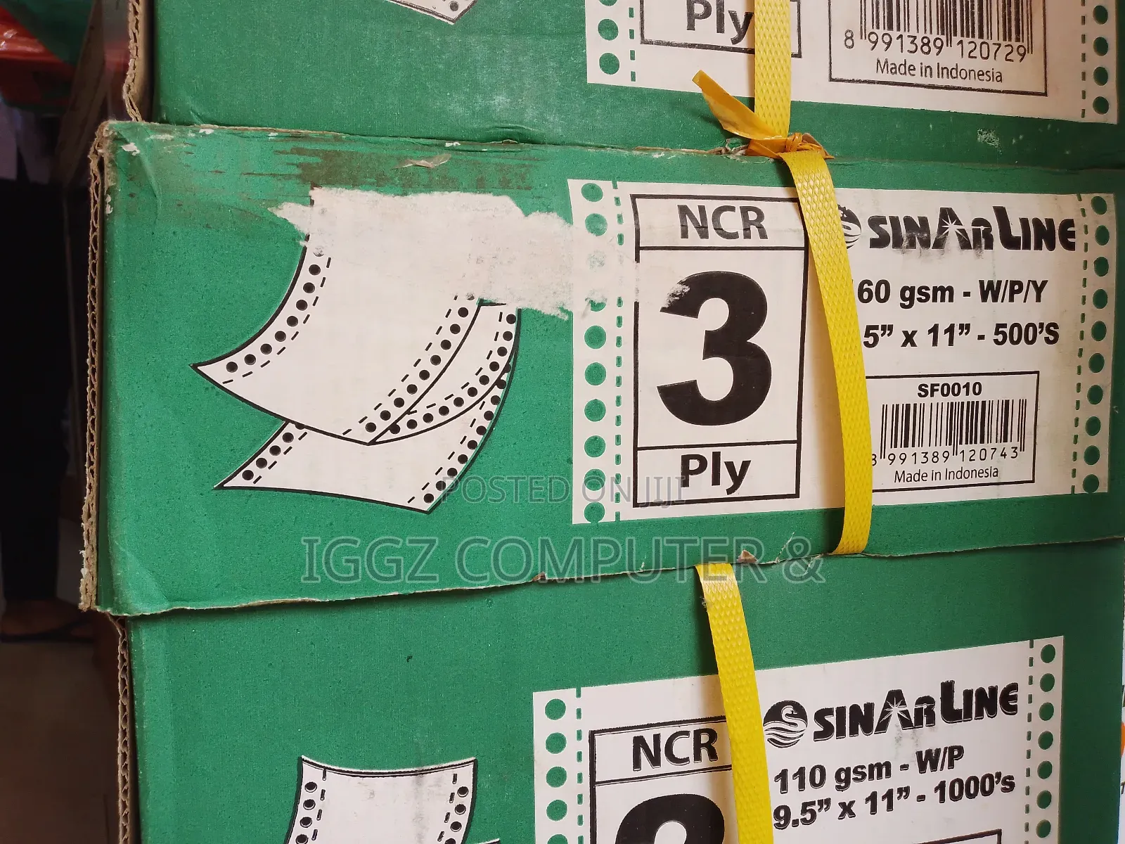 Dot Matrix Printer Paper 3 Ply