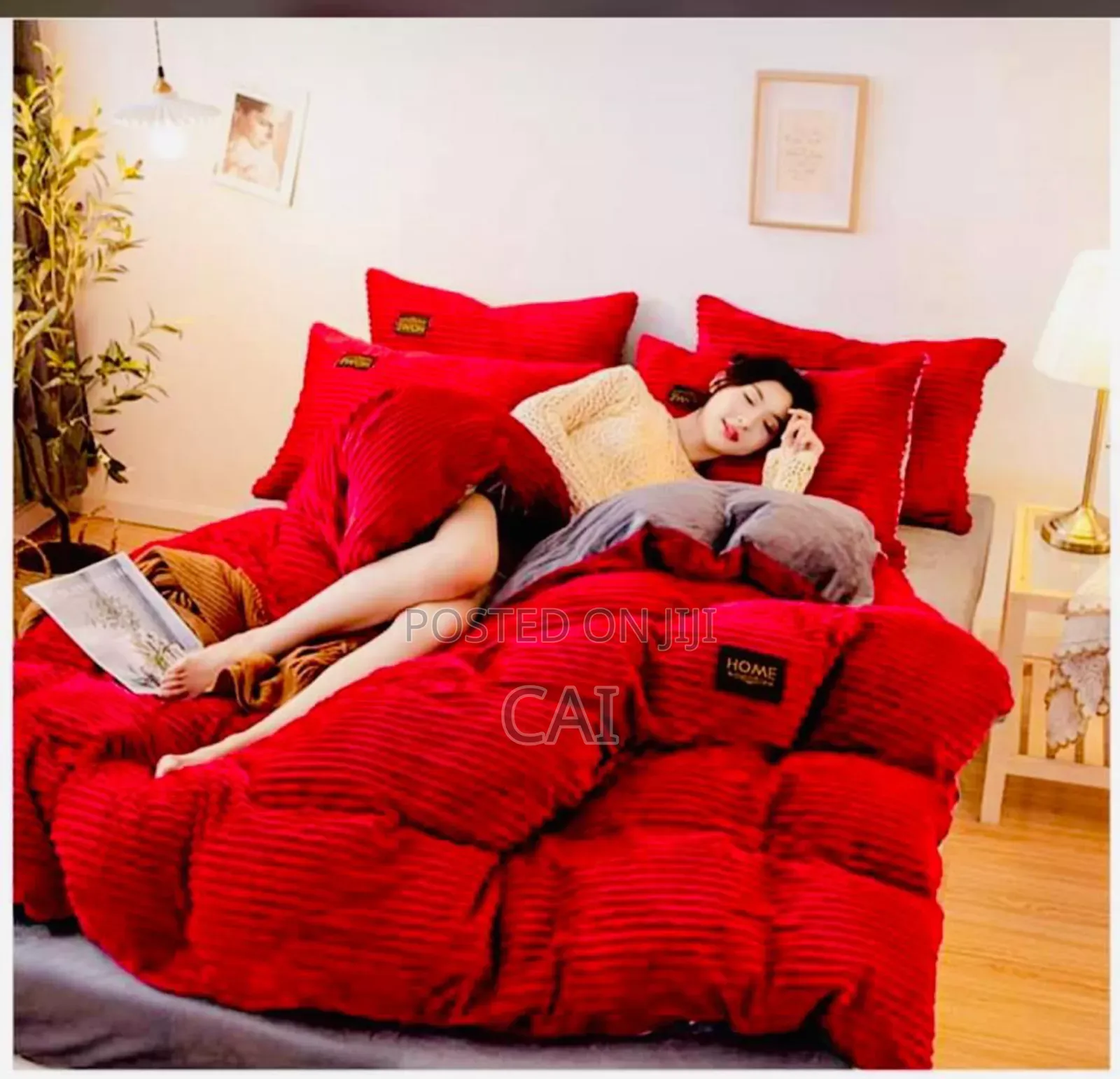Endless Coral Duvet Set