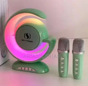 Photo - Wireless Light Show Speaker With Two Wireless Microphone
