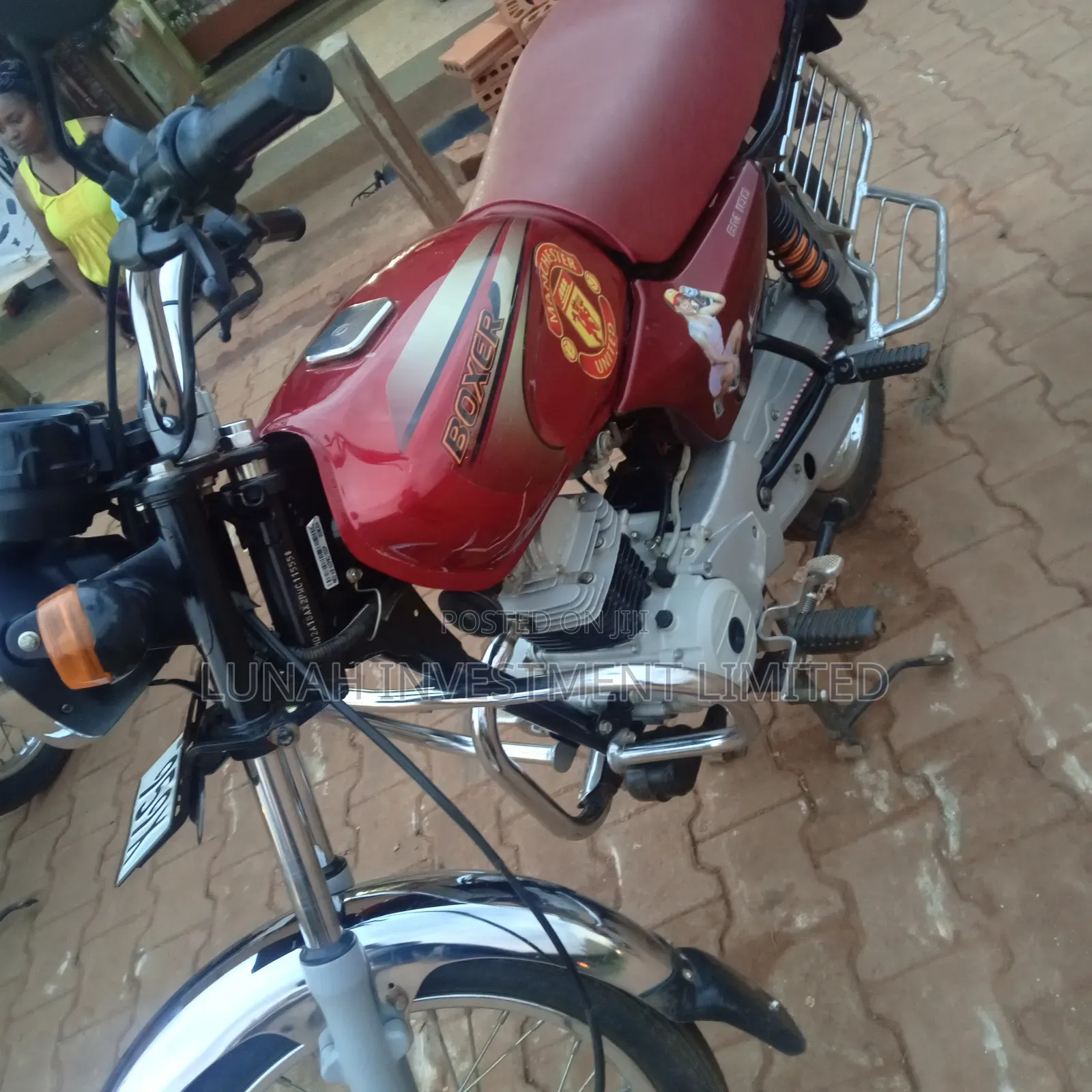 Bajaj Boxer 2024 Red