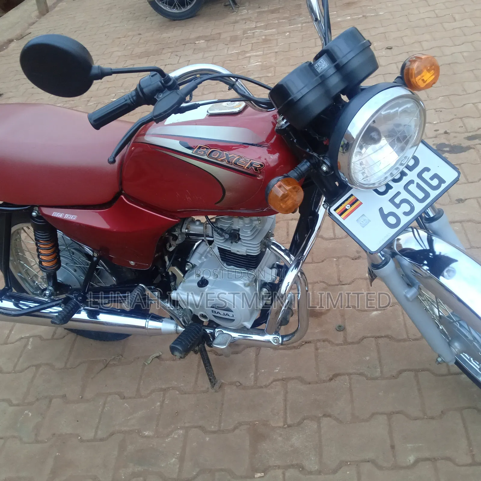 Bajaj Boxer 100 2024 Red