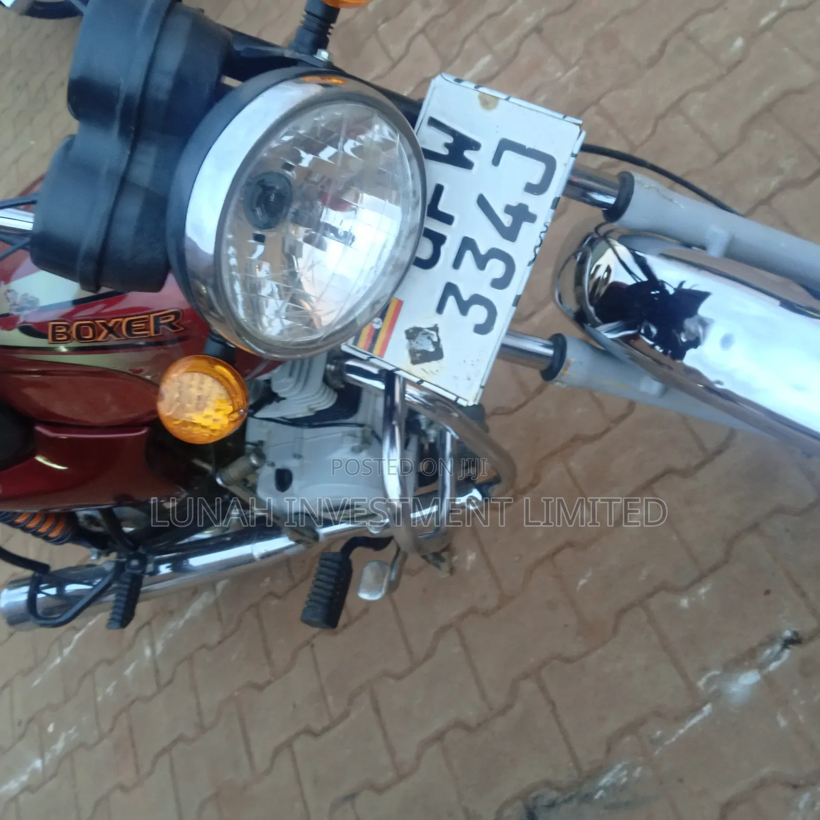 Bajaj Boxer 2024 Red