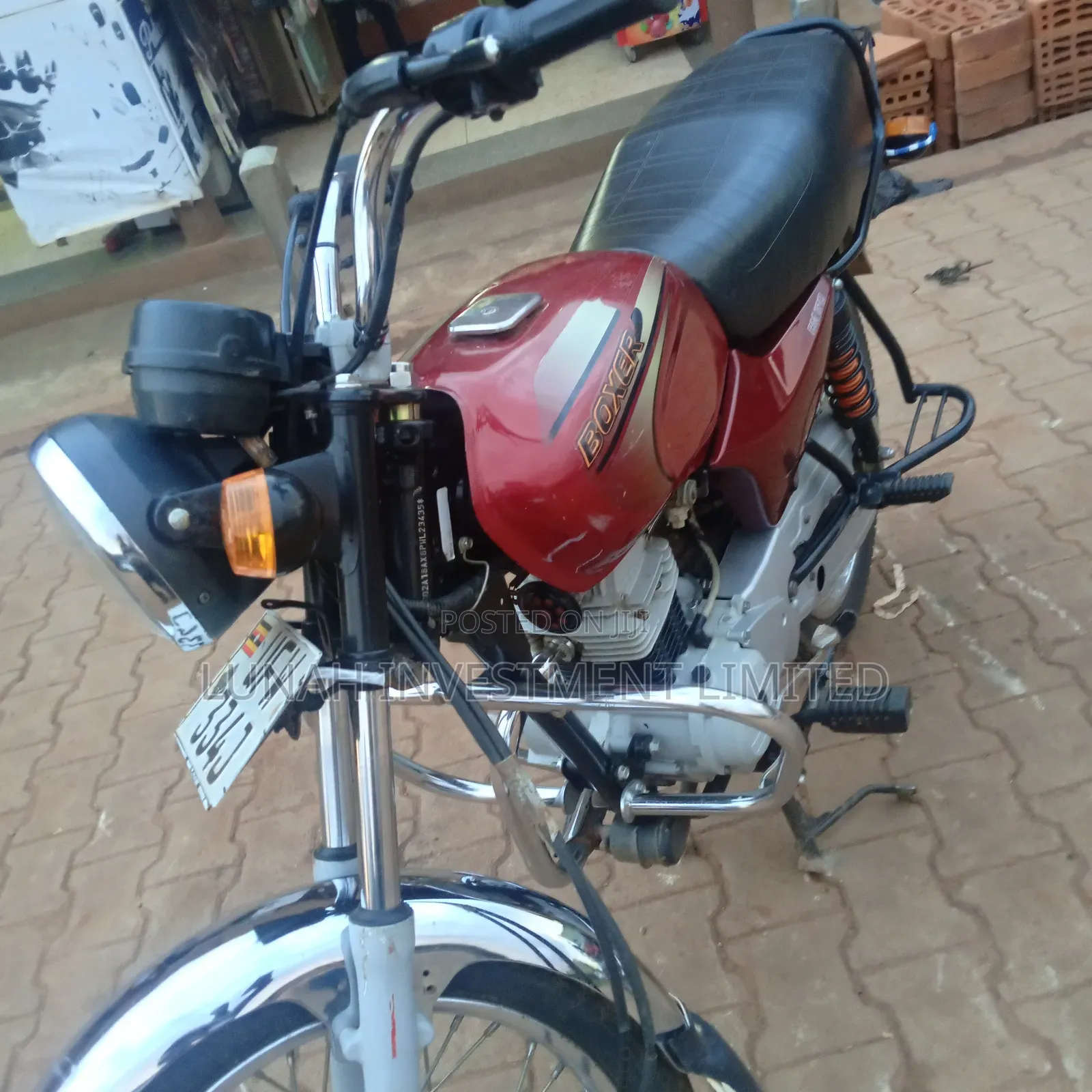 Bajaj Boxer 2024 Red