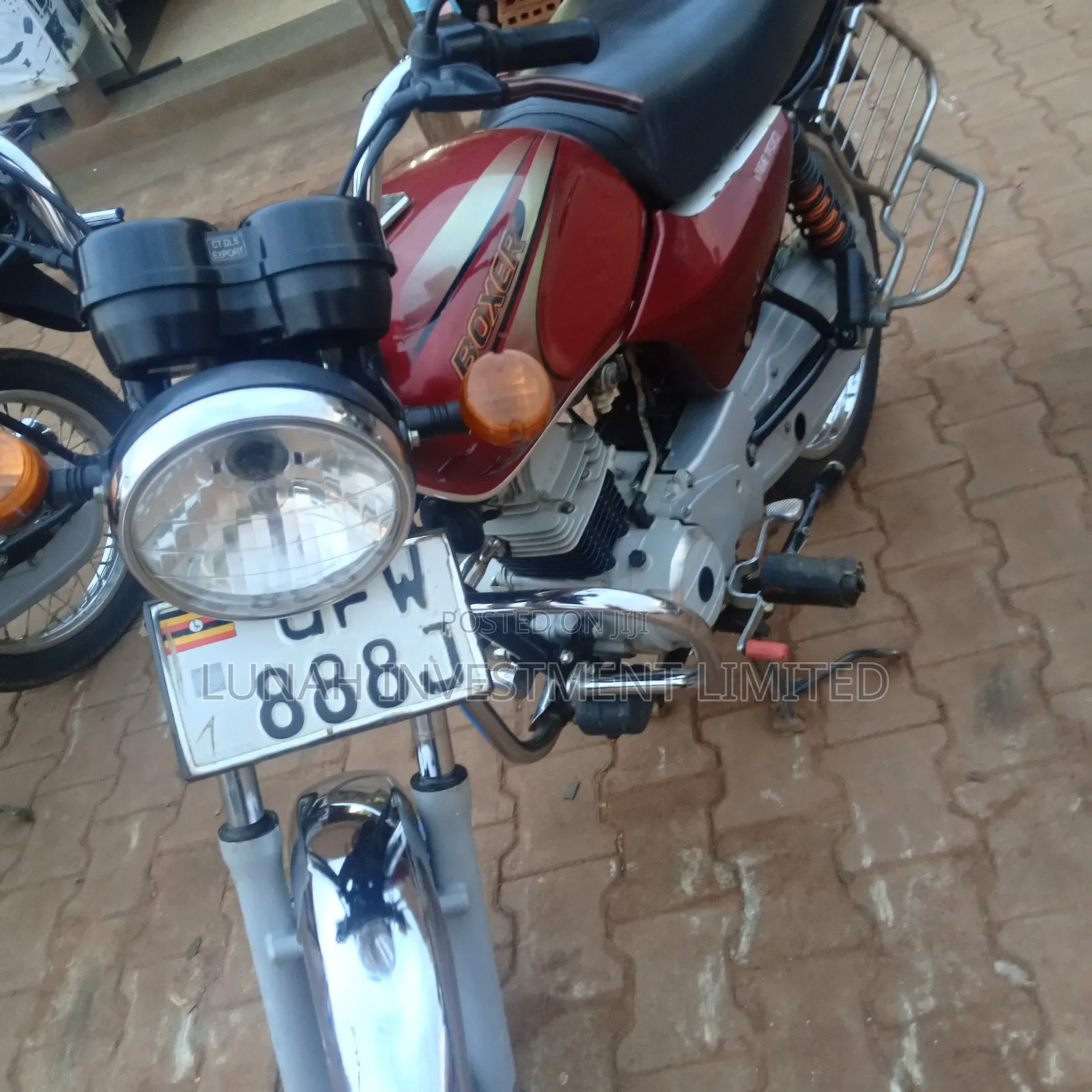 Bajaj Boxer 100 2024 Red