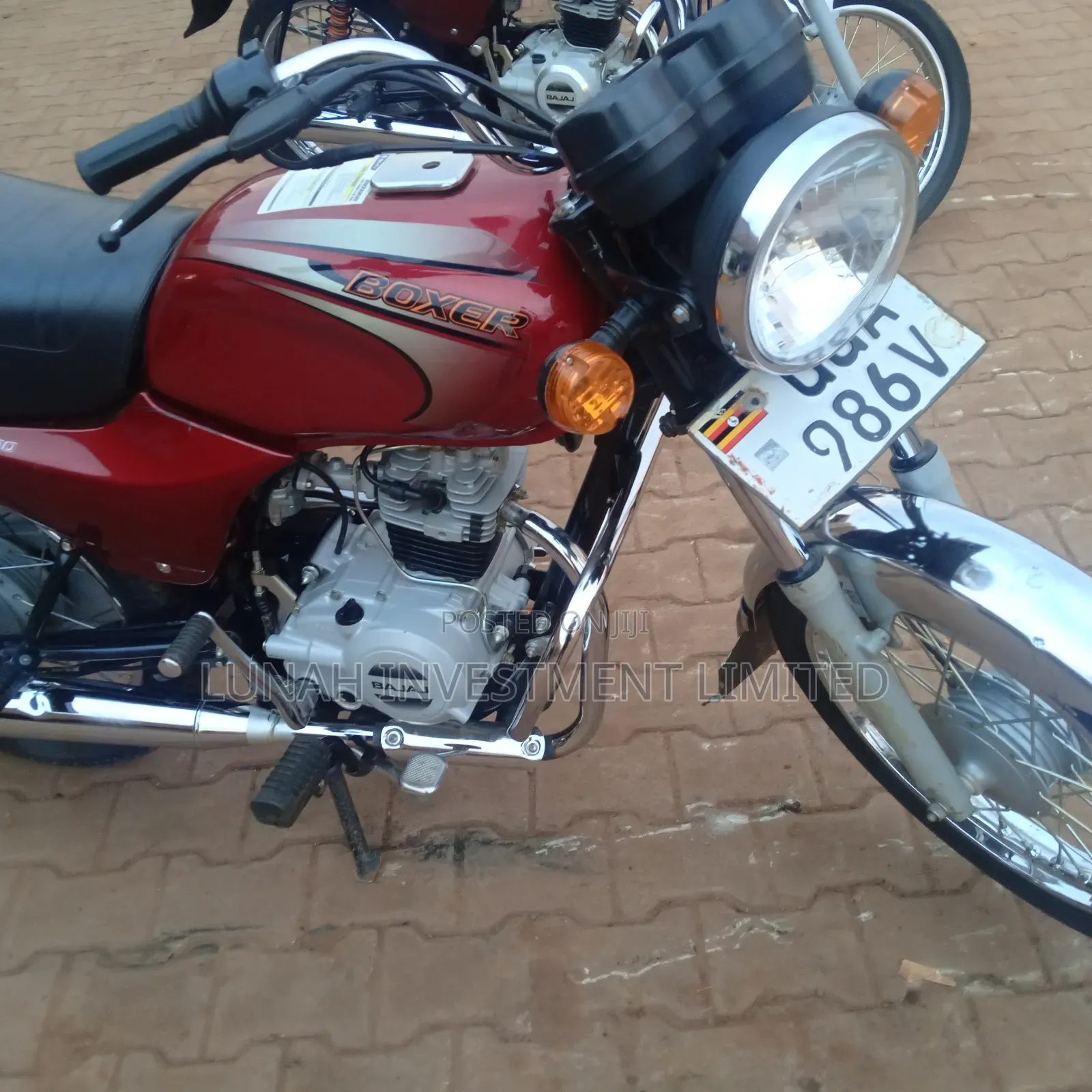 Bajaj Boxer 2024 Red