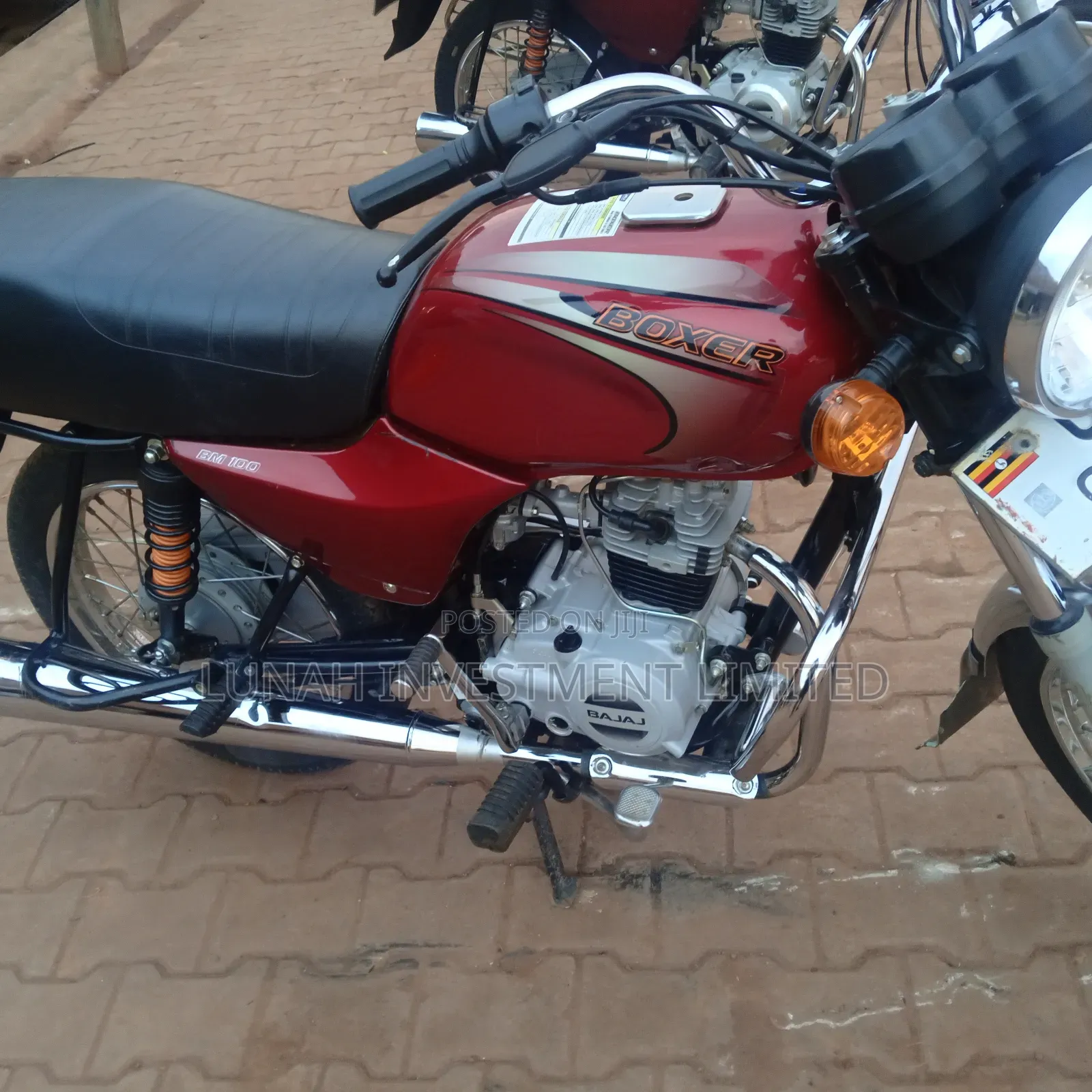 Bajaj Boxer 2024 Red