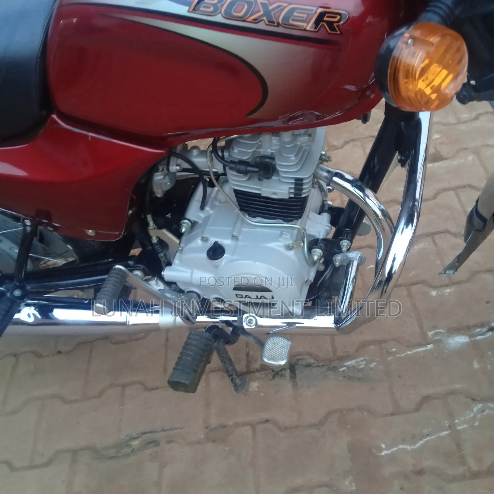 Bajaj Boxer 2024 Red