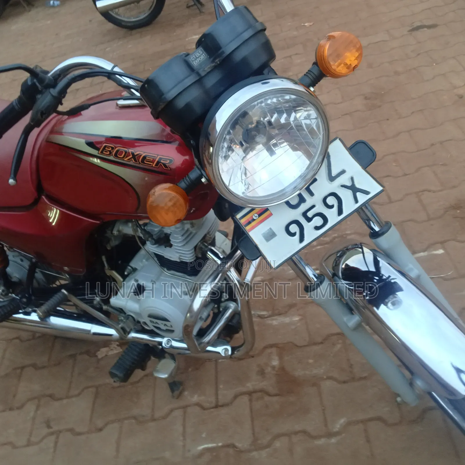 Bajaj Boxer 2024 Red