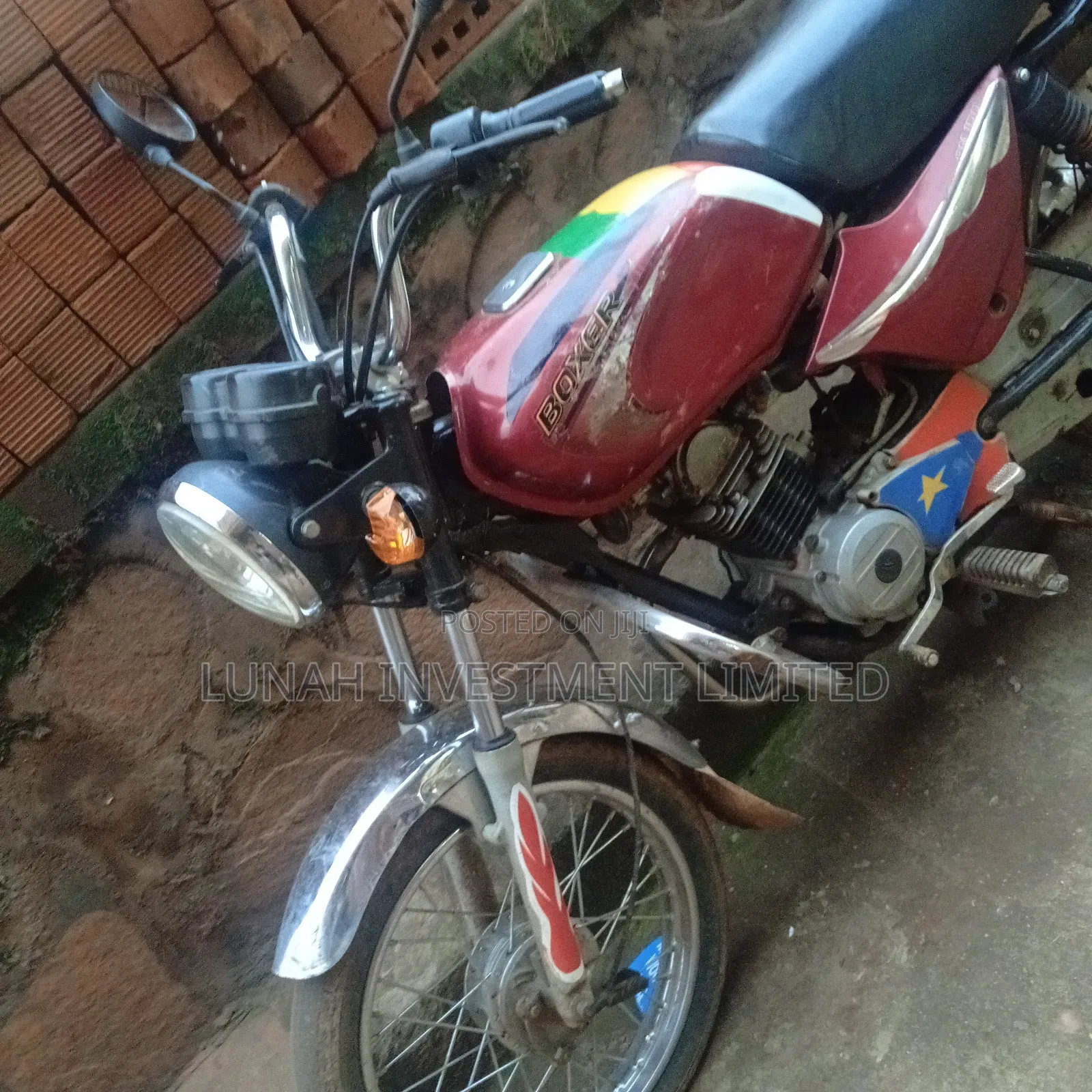 Bajaj Boxer 2017 Red